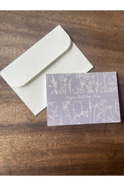 Greeting Card - Happy Birthday Mom